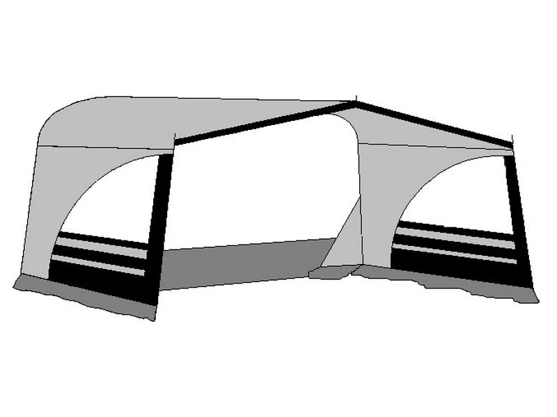 Te Velde Luifel Regenboog 240 Cm Antraciet 1 Te Velde Luifel Regenboog 240 Cm Antraciet