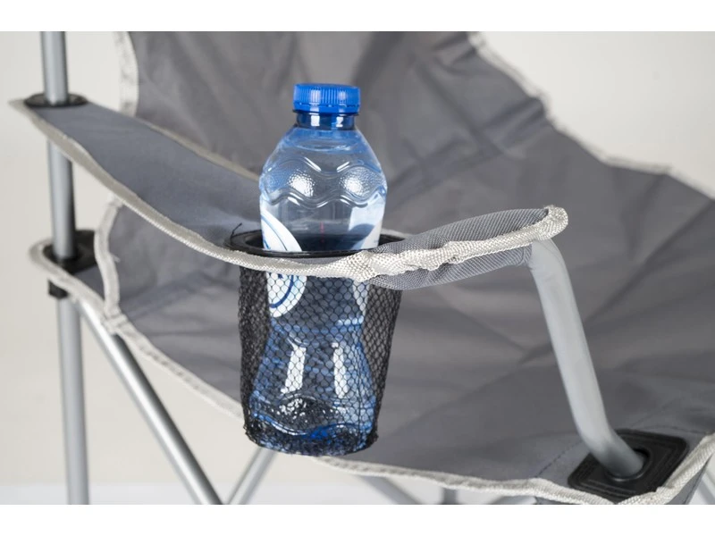 Camp Gear Stoel Opvouwbaar Grijs 4 Camp Gear Stoel Opvouwbaar Grijs - Afbeelding 4