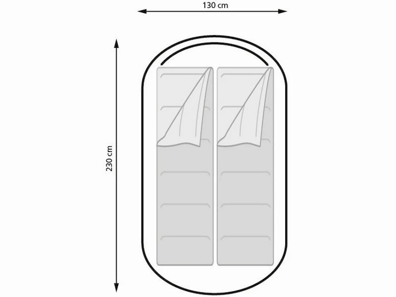 Eurotrail Pop Up Tent South Fork 2 4 Eurotrail Pop Up Tent South Fork 2 - Afbeelding 4