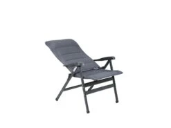 Crespo Kampeer Standen Stoel AP-238 Xl Air-deluxe Grijs Kleur 86 -AvontuurTent Winkel 17 5 crespo kampeerstoel ap 238 xl air de luxe kleur 86 grijs