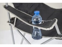 Camp Gear Stoel Opvouwbaar Zwart -AvontuurTent Winkel 2 3 camp gear stoel opvouwbaar zwart