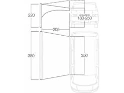 Vango Opblaasluifel Voor Caravan Airbeam Sky Canopy 3,5 Meter -AvontuurTent Winkel 23 4 vango opblaasluifel voor caravan airbeam sky canopy 35 meter awqskycang3ja26