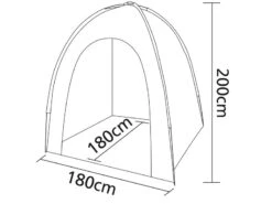 Bo Camp Opbergtent Medium -AvontuurTent Winkel 25 2 bo camp opbergtent medium