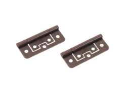 Fjord Outdoor Scharnier Vlak Brons 63x25mm 2st.
