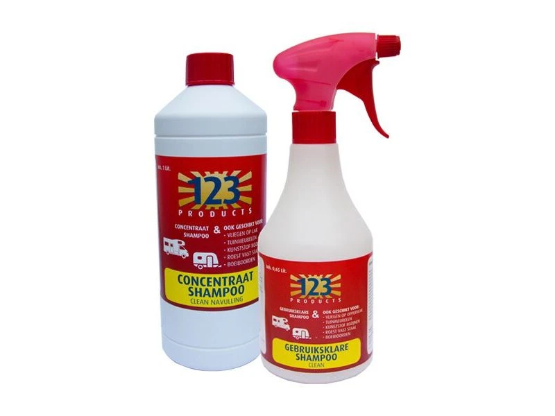 123 Products Clean Start Pakket Caravan En Camper Shampoo 1 123 Products Clean Start Pakket Caravan En Camper Shampoo