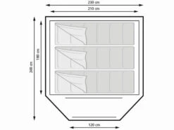 Eurotrail Pop-up Tent Spring 3 7 Eurotrail Pop-up Tent Spring 3 -AvontuurTent Winkel 3 3 eurotrail pop up tent spring 3 ette0454 6301
