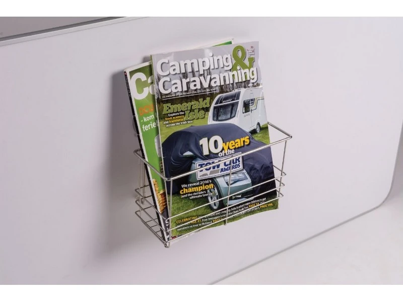 Kampa Chroome Zuignap Opbergmandje 2 Kampa Chroome Zuignap Opbergmandje - Afbeelding 2