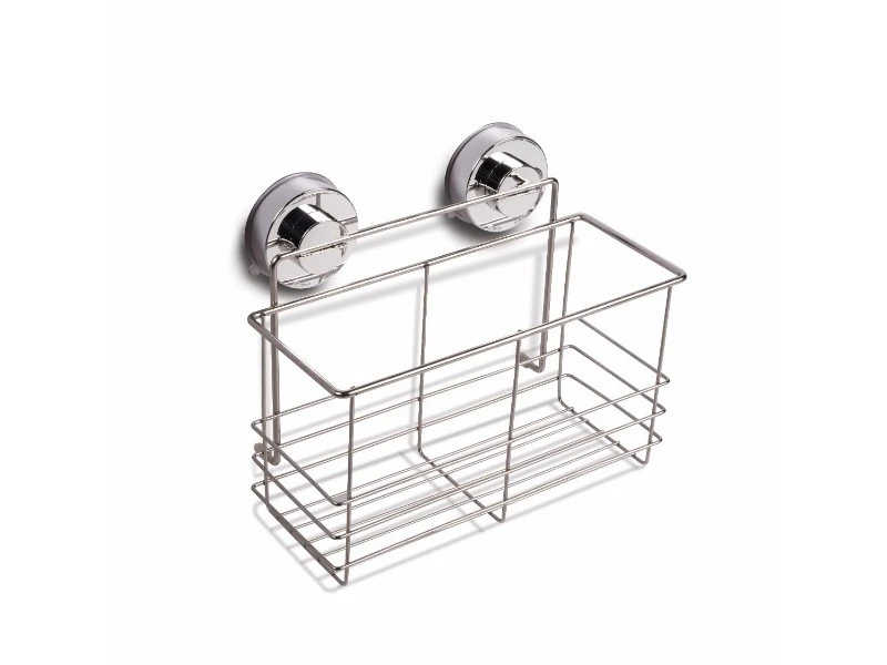 Kampa Chroome Zuignap Opbergmandje 1 Kampa Chroome Zuignap Opbergmandje