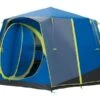 Coleman Familie Tent Octagon Blue-lime