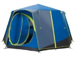Coleman Familie Tent Octagon Blue-lime