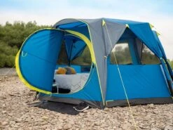 Coleman Familie Tent Octagon Blue-lime -AvontuurTent Winkel 64 4 coleman familie tent octagon blue lime 2000035750