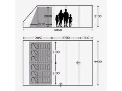 Dometic Opblaasbare Familie Tent Ftt Rarotonga 601 -AvontuurTent Winkel 8 2 dometic opblaasbare familie tent ftt rarotonga 601 9120001466