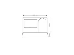 Eurotrail Canopy Room Bergen 310 -AvontuurTent Winkel eurotrail bergen canopy room caravanstore 310 etct0160 3