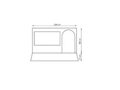 Eurotrail Canopy Room Bergen 360 -AvontuurTent Winkel eurotrail bergen canopy room caravanstore 360 etct0161 3