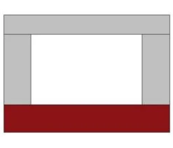 Te Velde Zijwand Voor Luifel 240 Cm 5 Kleuren -AvontuurTent Winkel tevelde caravan luifel zijwand 240 bordo6